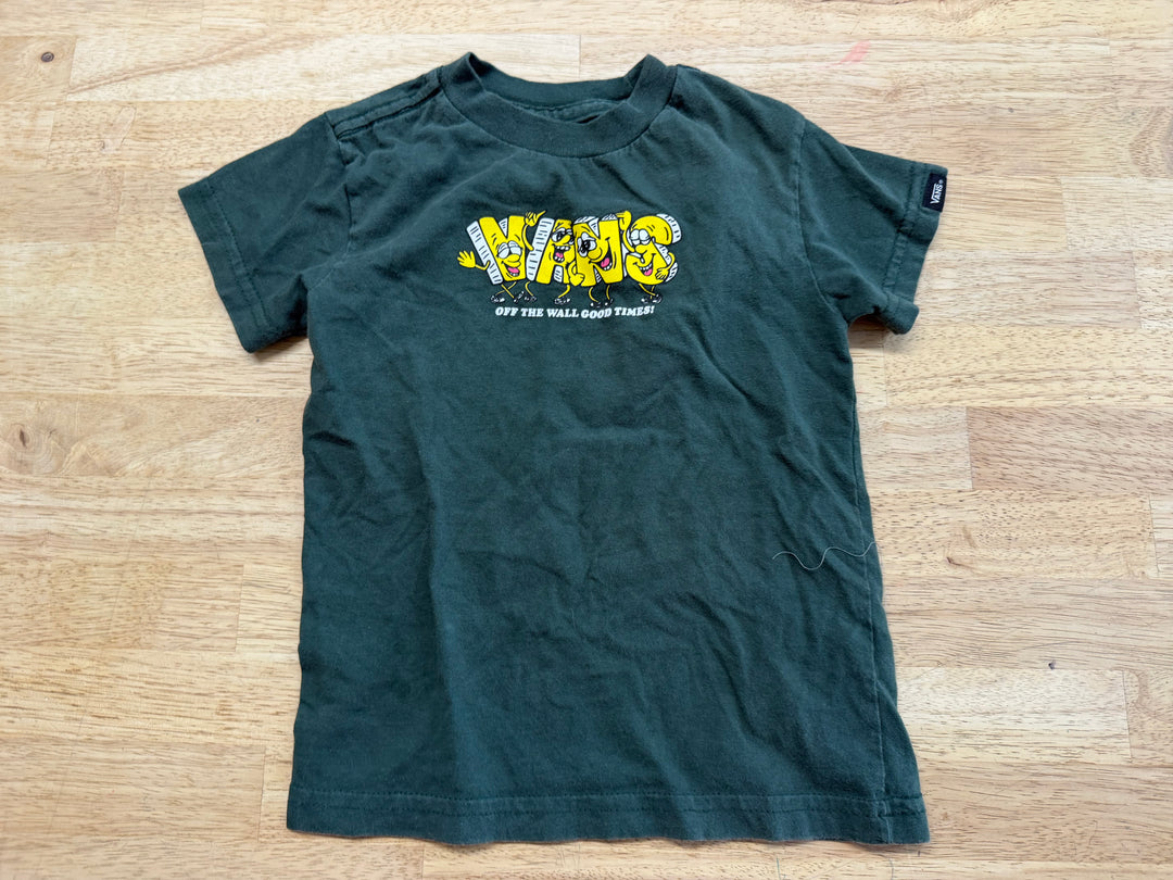 Vans Shirt – 2T | Green | Off The Wall Logo