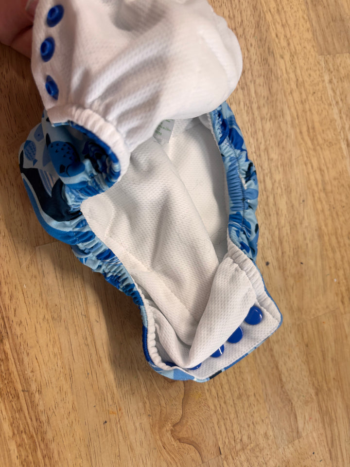 Green Sprouts Side-Snap Swim Diaper 18M