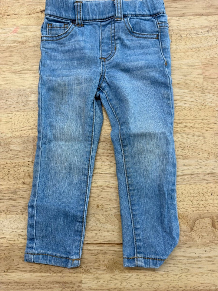 Jax & Lennon Light Wash Denim Pull-On Jeans – 12–18M | Play - Nest and Sprout-Consignment
