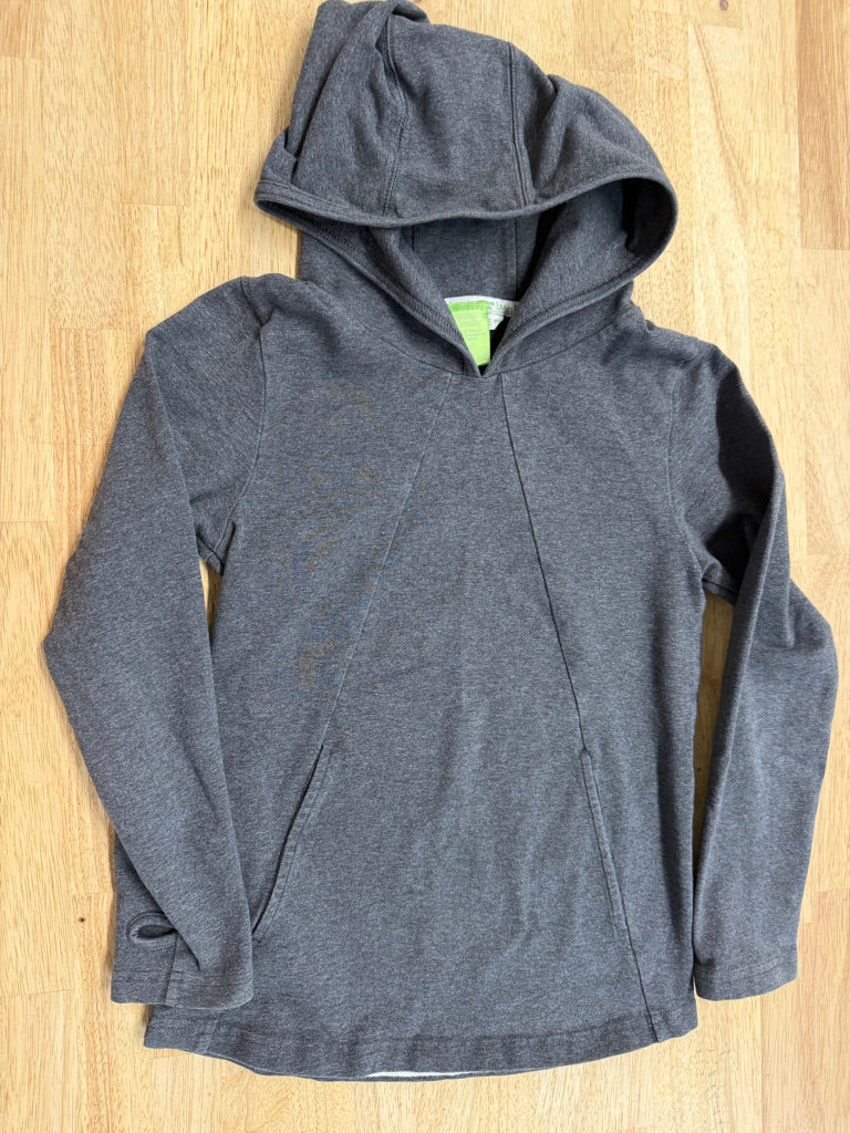 Peekaboo Beans Hooded Sweatshirt – 8 | Charcoal No-Zip Pockets