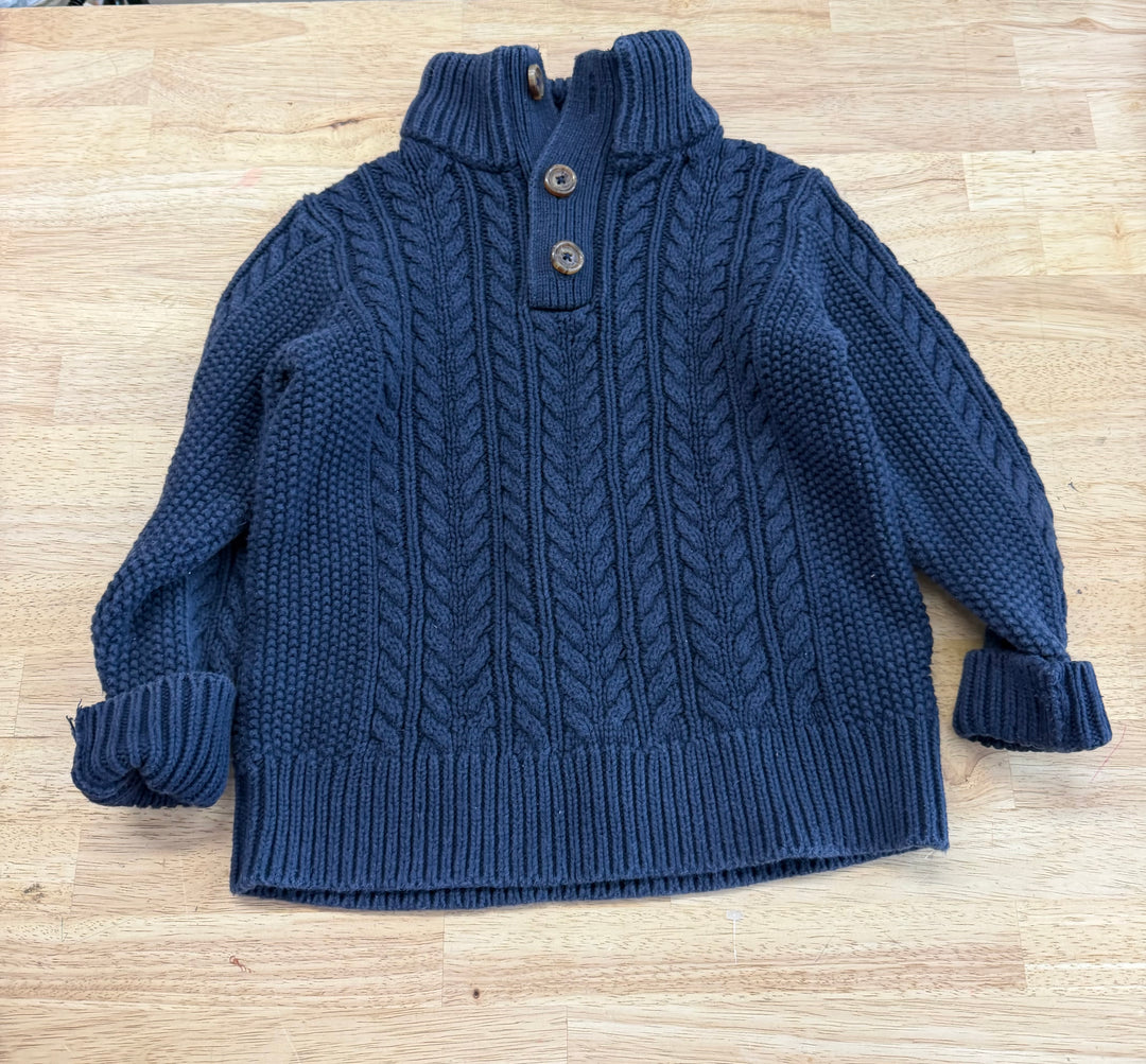 Gap Kids Cable Knit Sweater – 4-5 Years | Collar