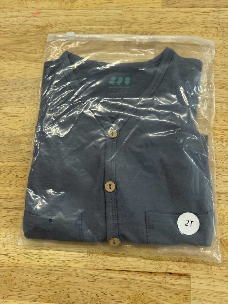 Duck Duck Goose Stone Blue Button-Up Cardigan – 2 | NIP - Nest and Sprout-Consignment