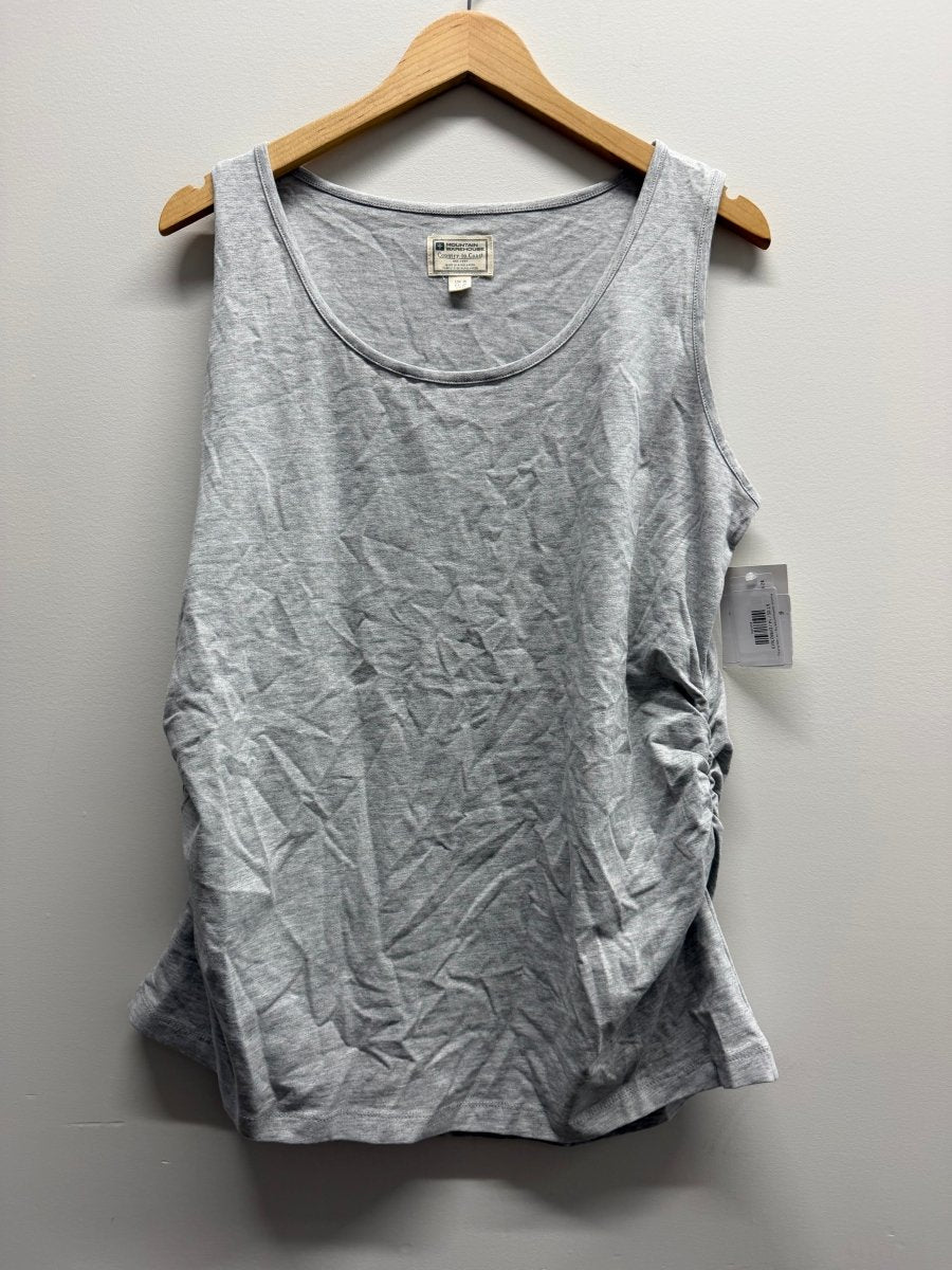 Mountain Warehouse Tank Top – 14 | Grey Ruching Maternity-Friendly - Nest and Sprout-Consignment
