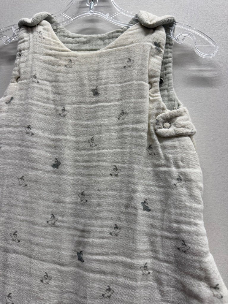 Pehr Organic Cotton Sleep Bag – 0–9M | Grey Bunny 1.7 Tog | Play - Nest and Sprout-Consignment