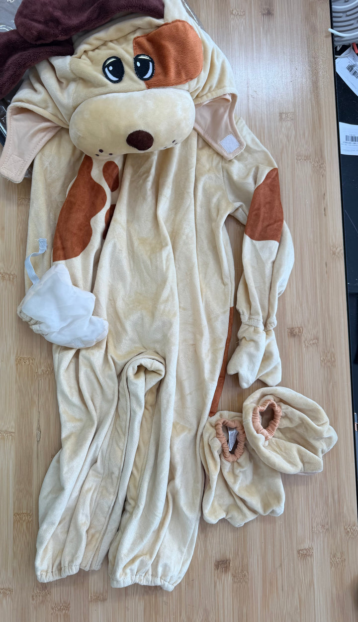 Pound Puppy Four-Piece Jumpsuit Costume – 12–24M | Holiday