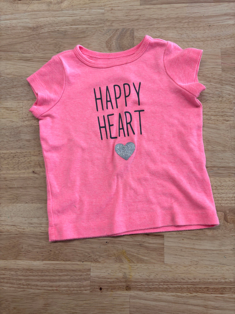 Carters “Happy Heart” Top – Size 12 Months