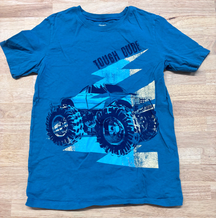 Carters Blue Vehicle Graphic Tee 10Y