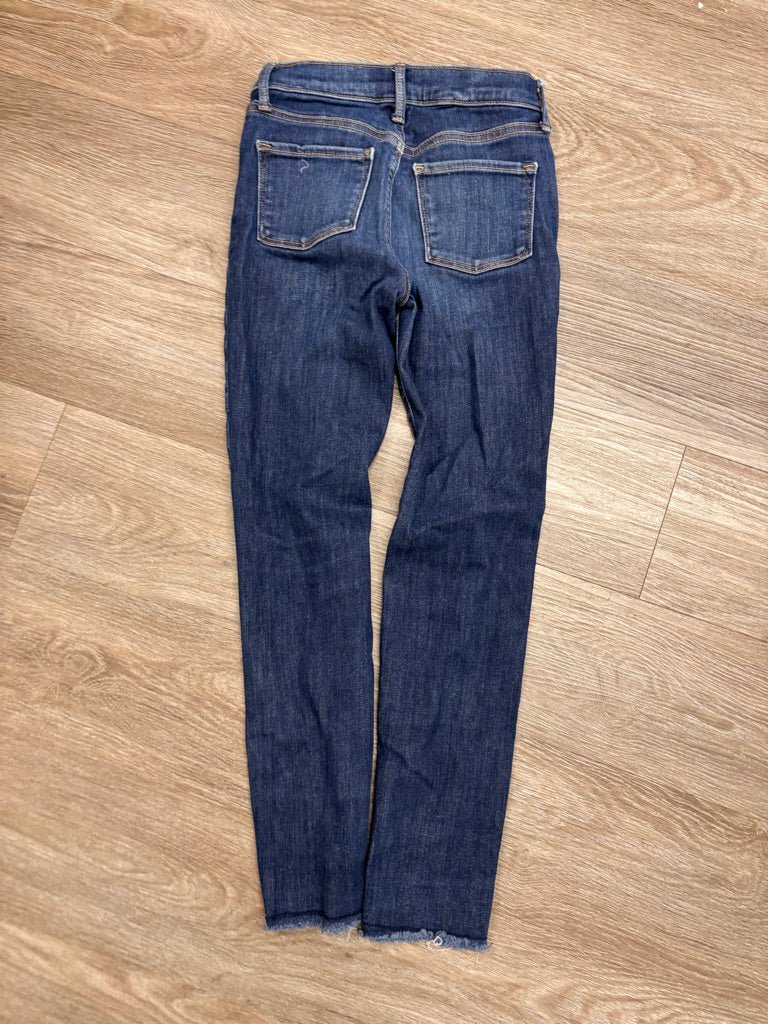 Old Navy Size 10 Rockstar Jeggings – Darker Wash Distressed - Nest and Sprout - Consignment