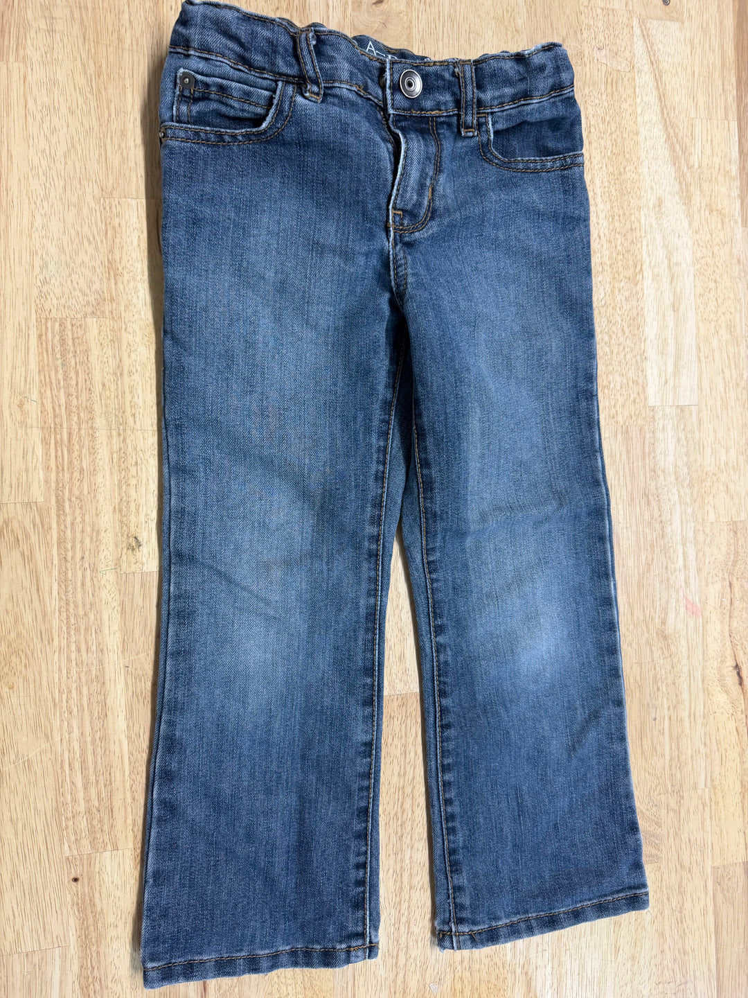 The Children's Place Bootcut Jeans – 5 | Light Medium Wash | Adjustable Waist