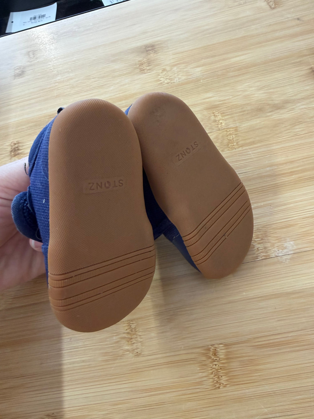 Stonz Shoe – 5 | Cork Base | Navy