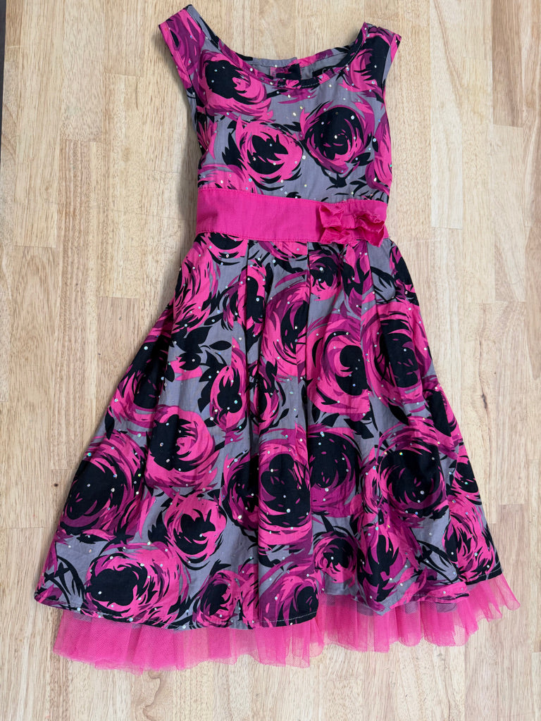 George Sequin Dress – 7 | Pink & Black | Play