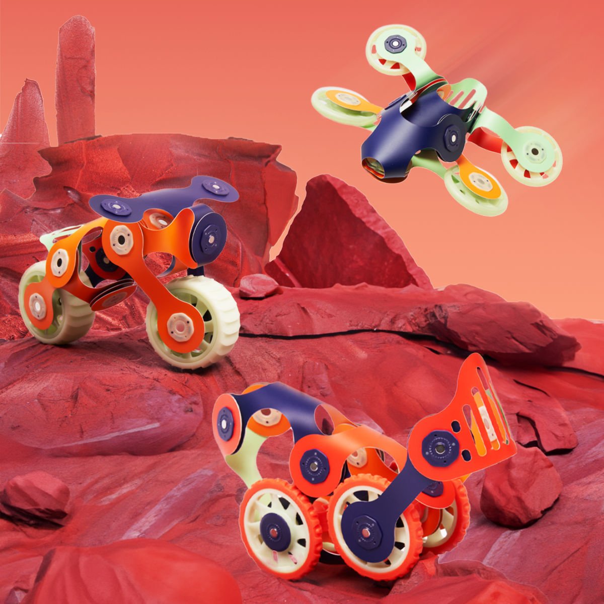 Clixo | Mars Rovers Pack - Nest and Sprout - Clixo
