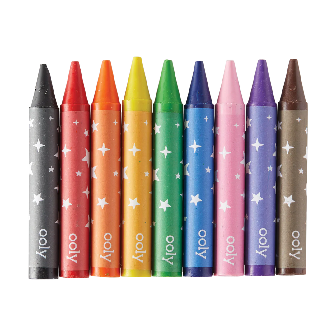 Carry Along! Coloring Book and Crayon Set - Pet Pals - Set of 9 Crayons