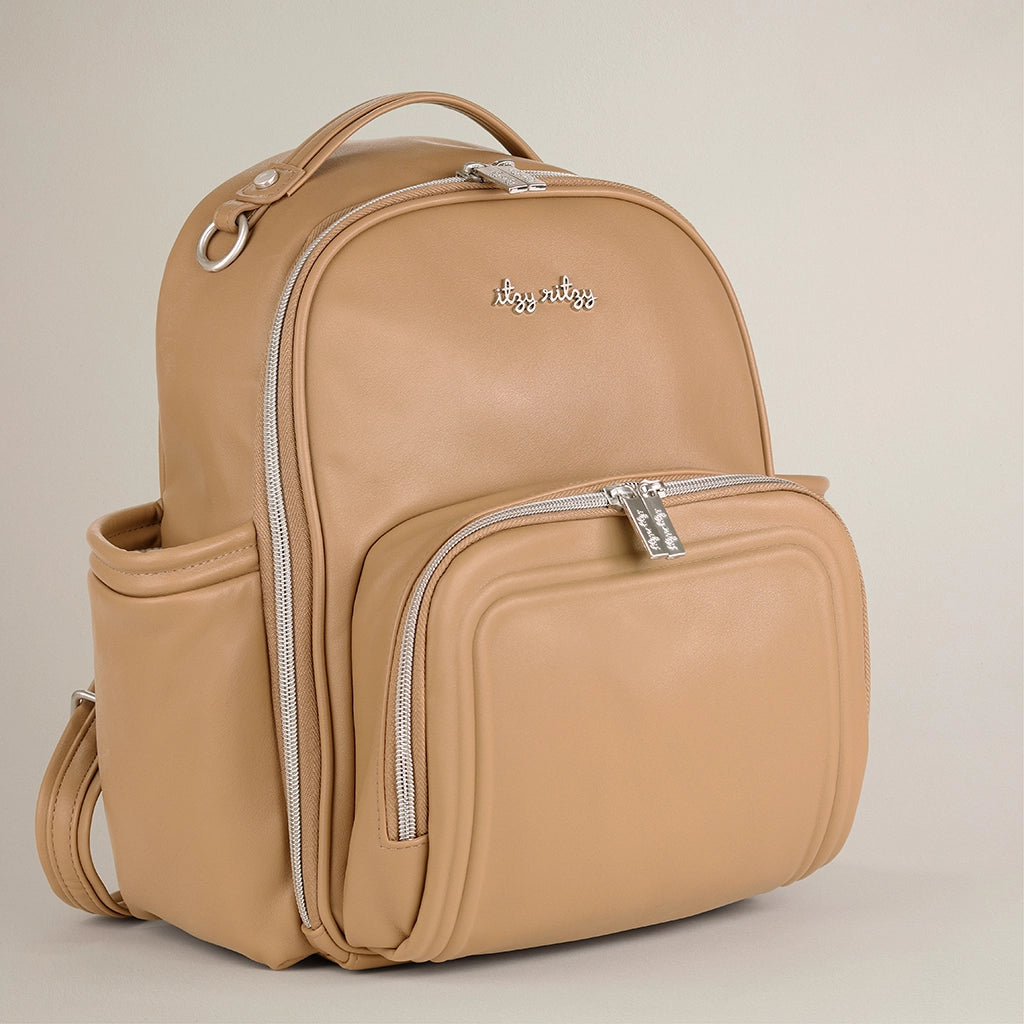 Itzy Mini Plus™ Diaper Bag Backpack | Chai