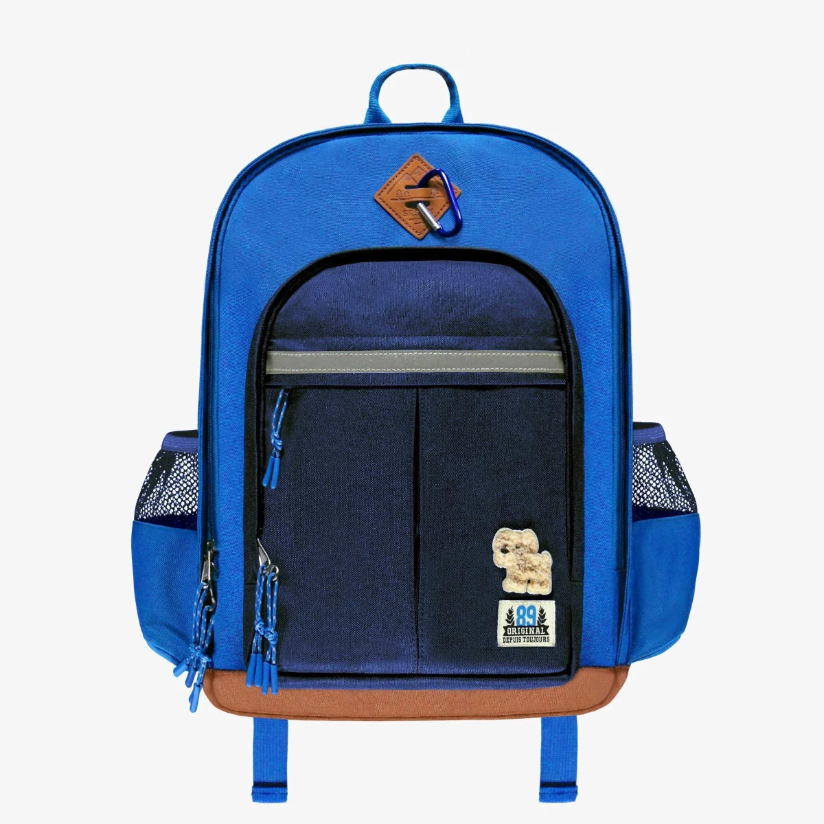 Children's Blue Backpack - Nest and Sprout - Souris Mini