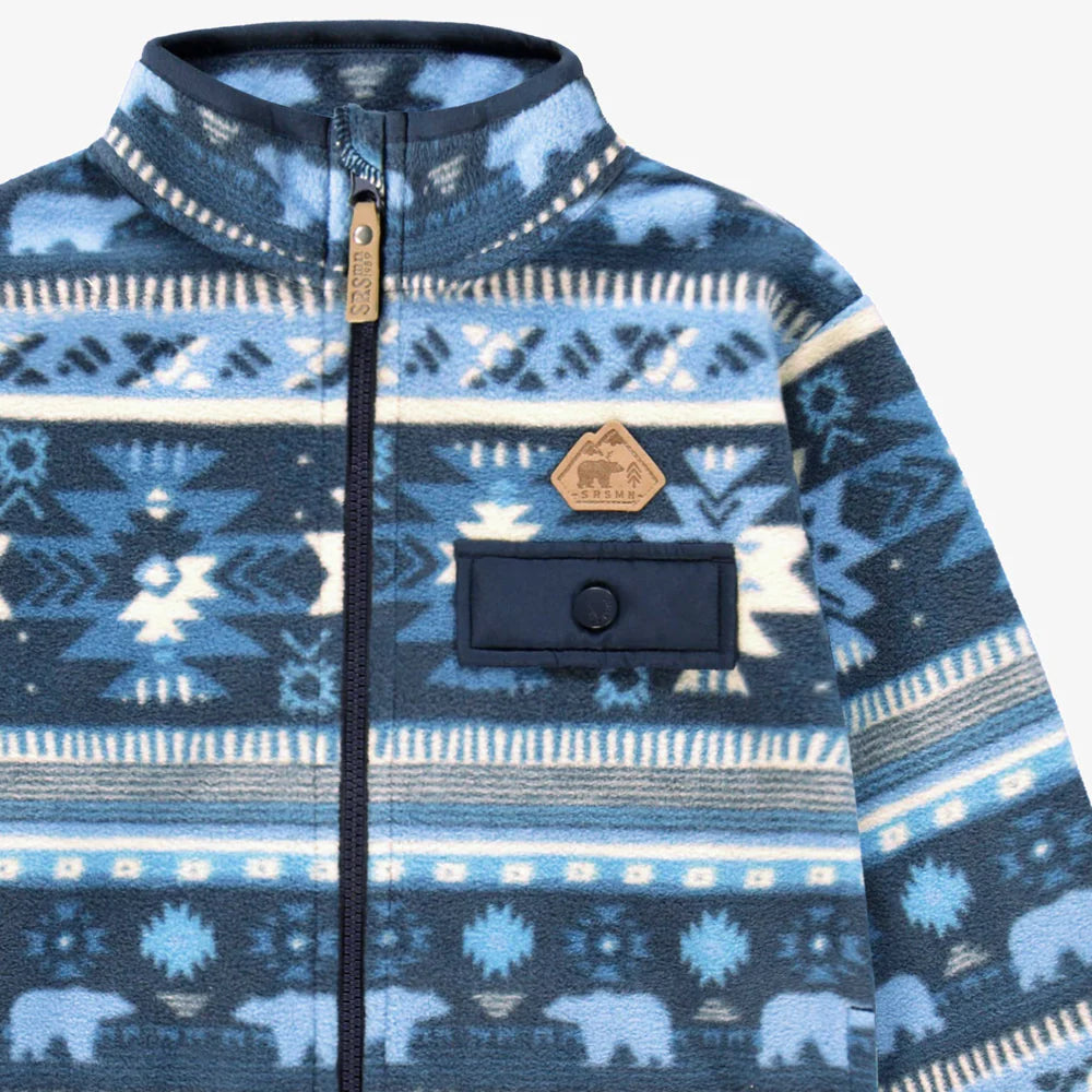 Children's Fleece Jacket | Blue