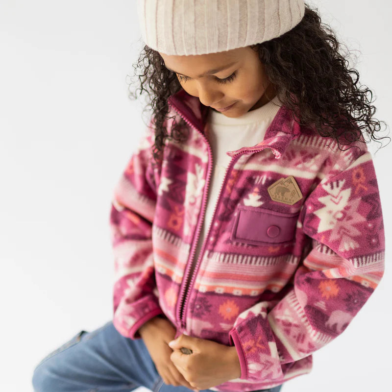 Children's Fleece Jacket | Pink