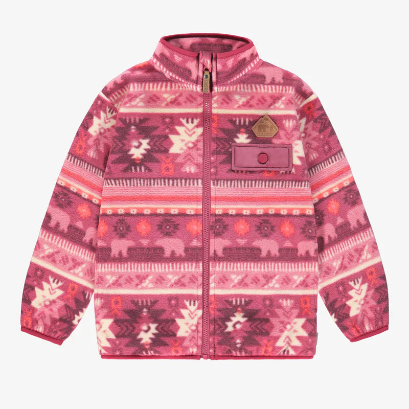 Children's Fleece Jacket | Pink