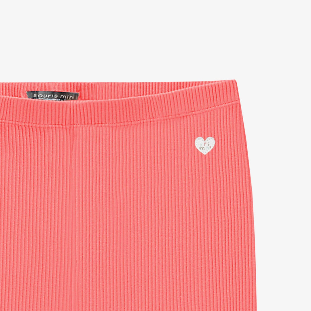 Children's Knit Leggings | Pink | Final Sale