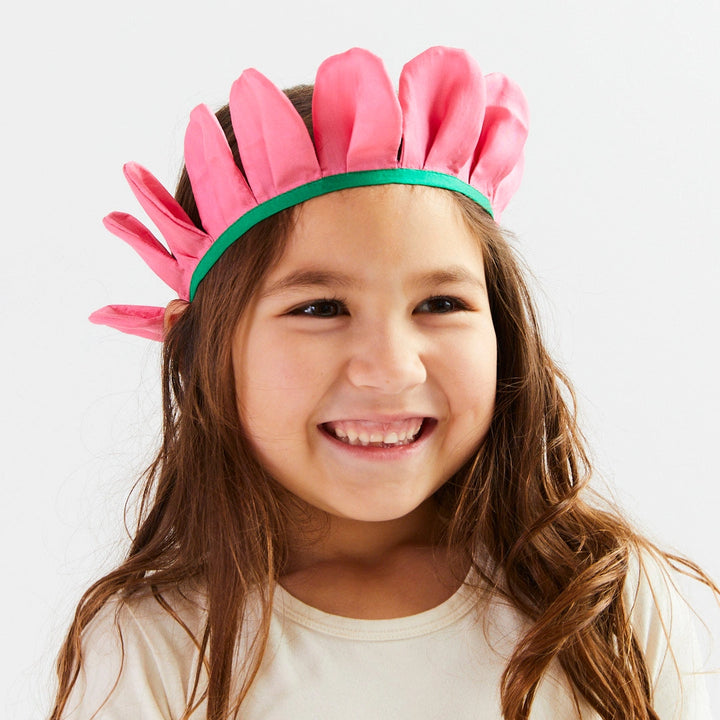 Children's Silk Flower Petal Crown/Headband