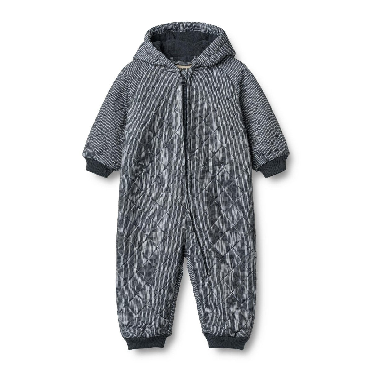 Wheat Kids Thermo Suit Cuddle | Ink Stripe | 6M & 9M FINAL SALE - Nest and Sprout - Wheat Kids