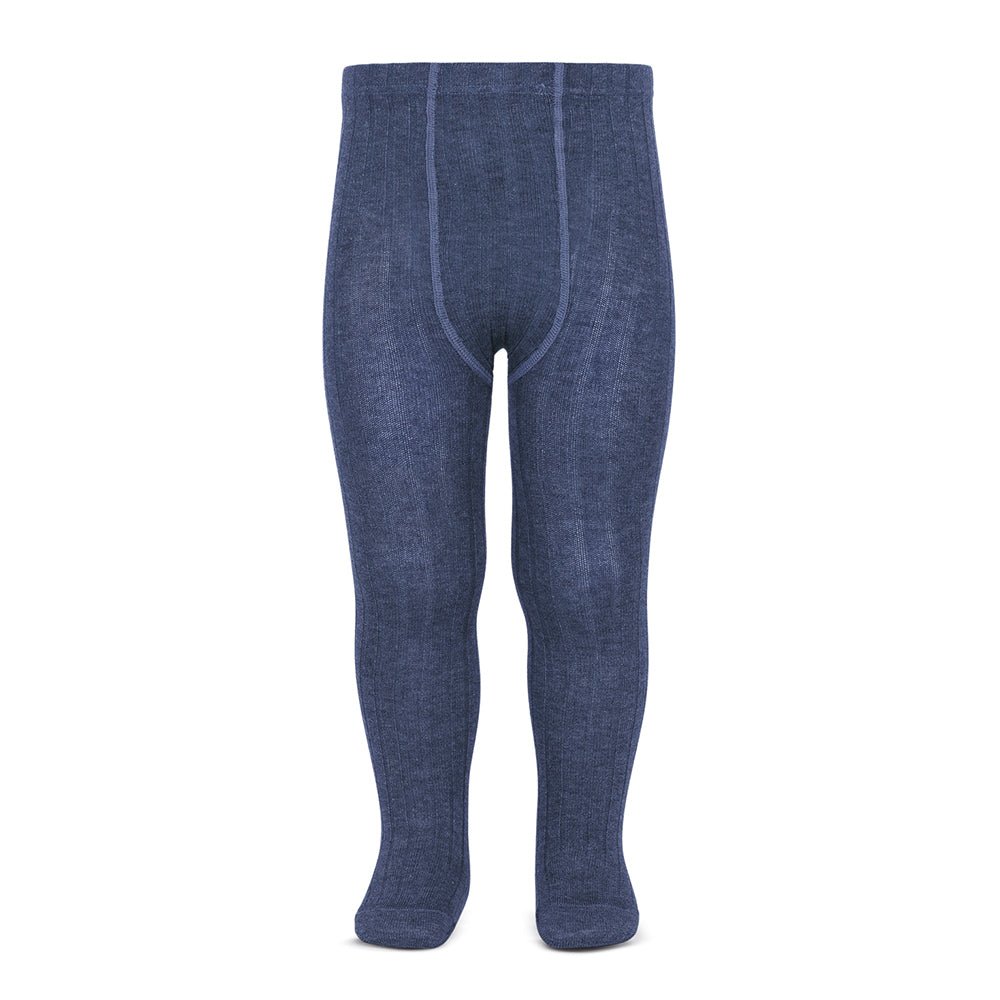 Condor Basic Rib Tights | Indigo FINAL SALE - Nest and Sprout - Condor