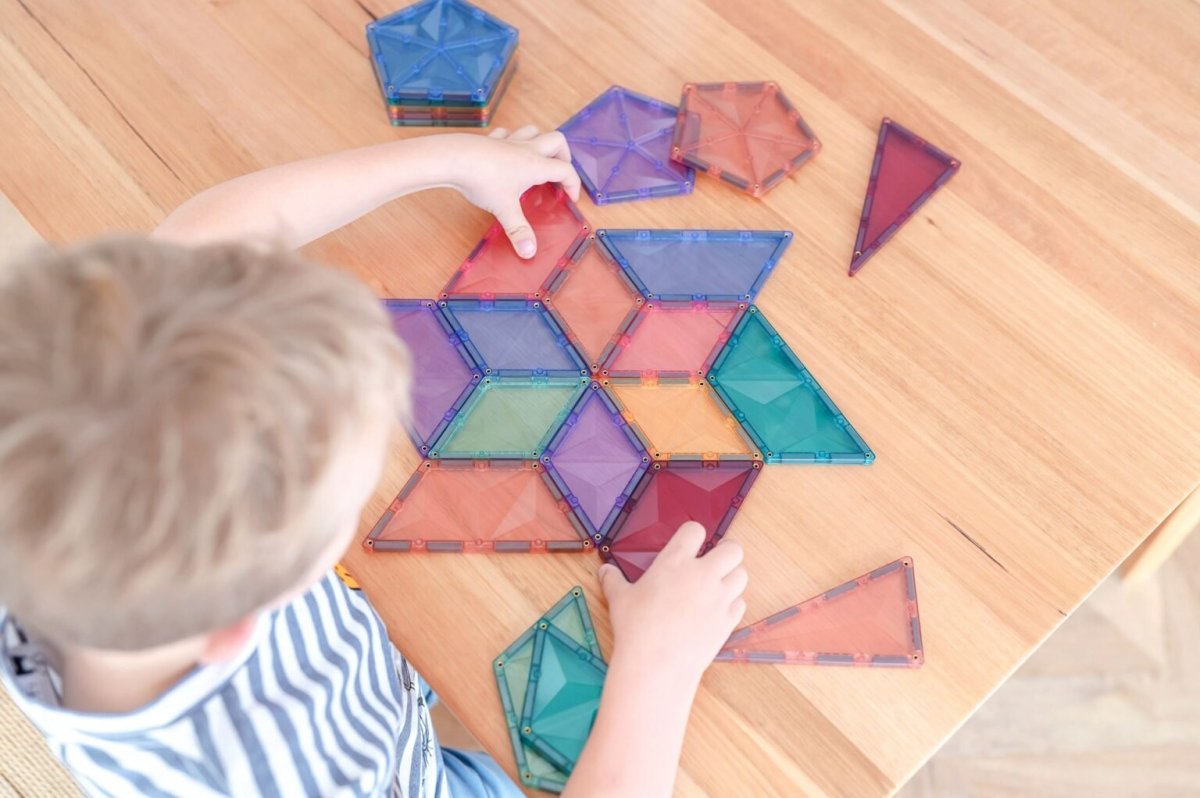 Connetix Pastel Shape Expansion Pack, 48 Pieces - Nest and Sprout - Connetix
