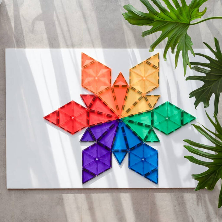 Connetix Rainbow Geometry Pack, 30 Pieces  Available mid December