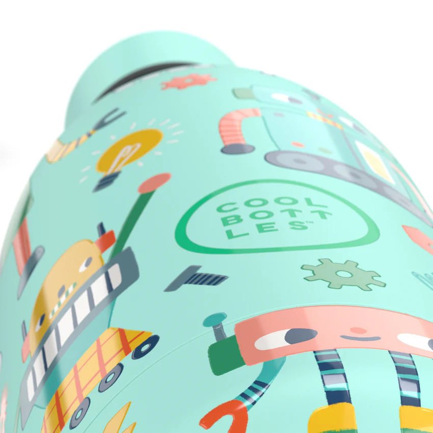 Cool Bottles Kids Bottle 500ml | Short Circuit - Nest and Sprout - Cool Bottles