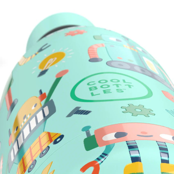 Cool Bottles Kids Bottle 500ml | Short Circuit - Nest and Sprout - Cool Bottles