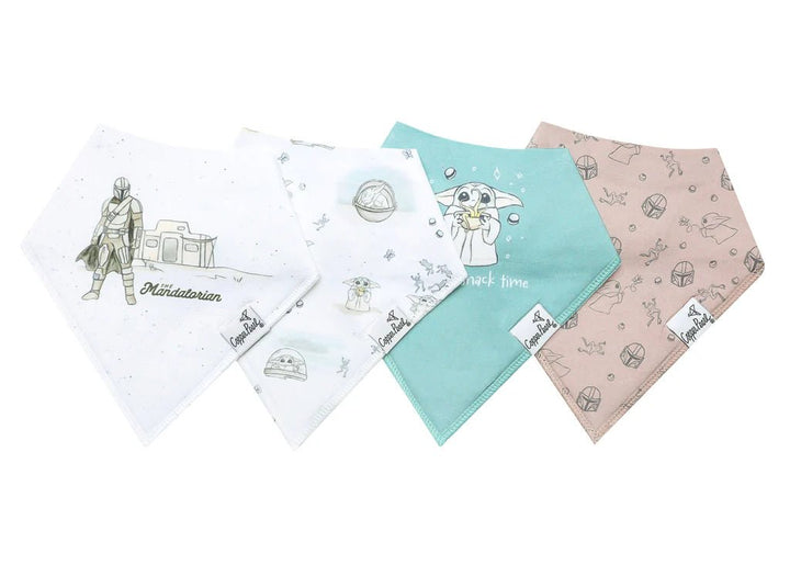 Copper Pearl Bandana Bib | Grogu - Nest and Sprout - Copper Pearl
