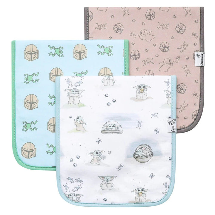 Copper Pearl Burp Cloth | Grogu - Nest and Sprout - Copper Pearl