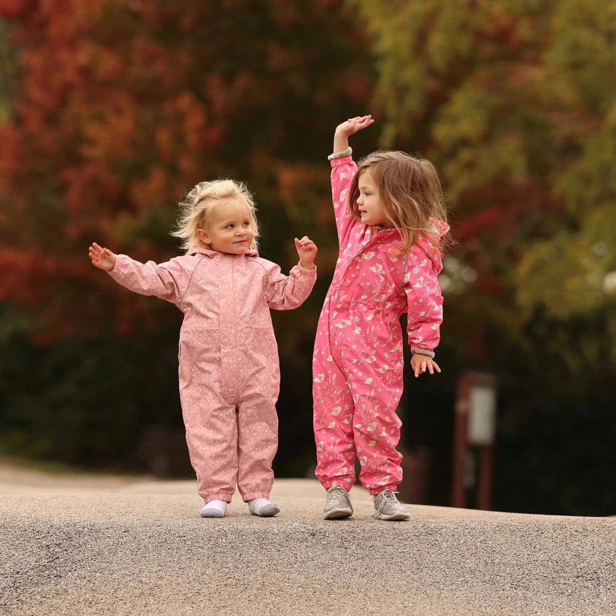 Cozy Dry Fleece Lined Play Suit | Prairie Flowers - Nest and Sprout - Jan & Jul