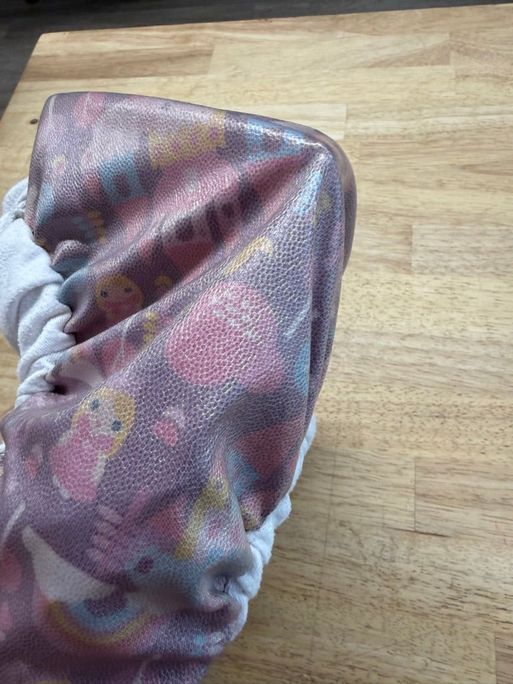 Mini Kiwi Pocket Diaper – One Size | Fairy & Princess Print - Nest and Sprout - Consignment