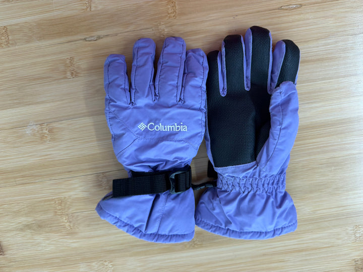 Columbia Snow Gloves – Youth M | Light Purple Omni-Heat