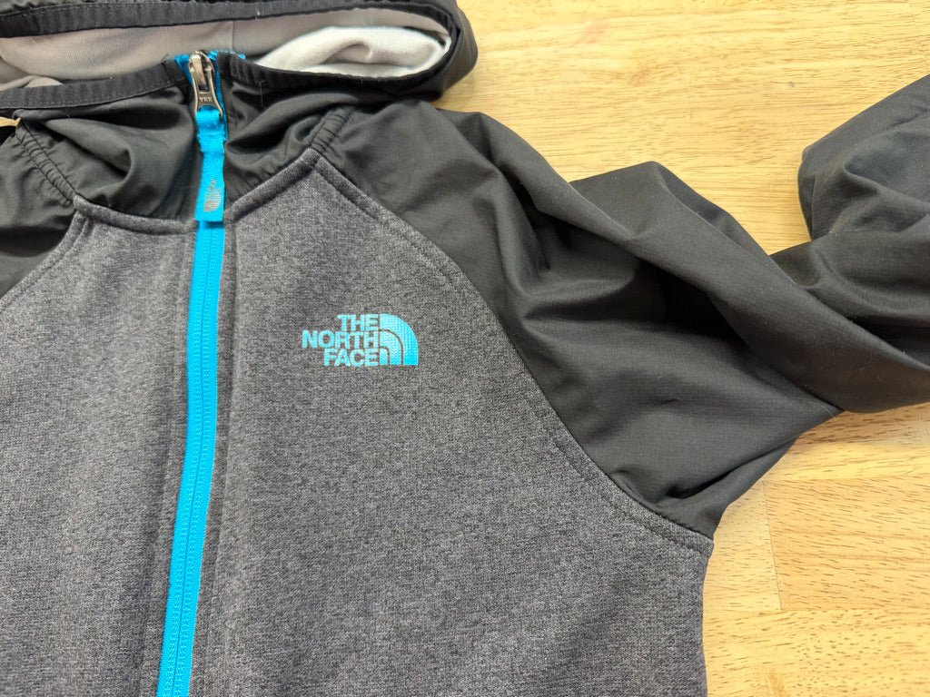 The North Face Jacket – 7/8 | Black and Blue - Nest and Sprout-Consignment