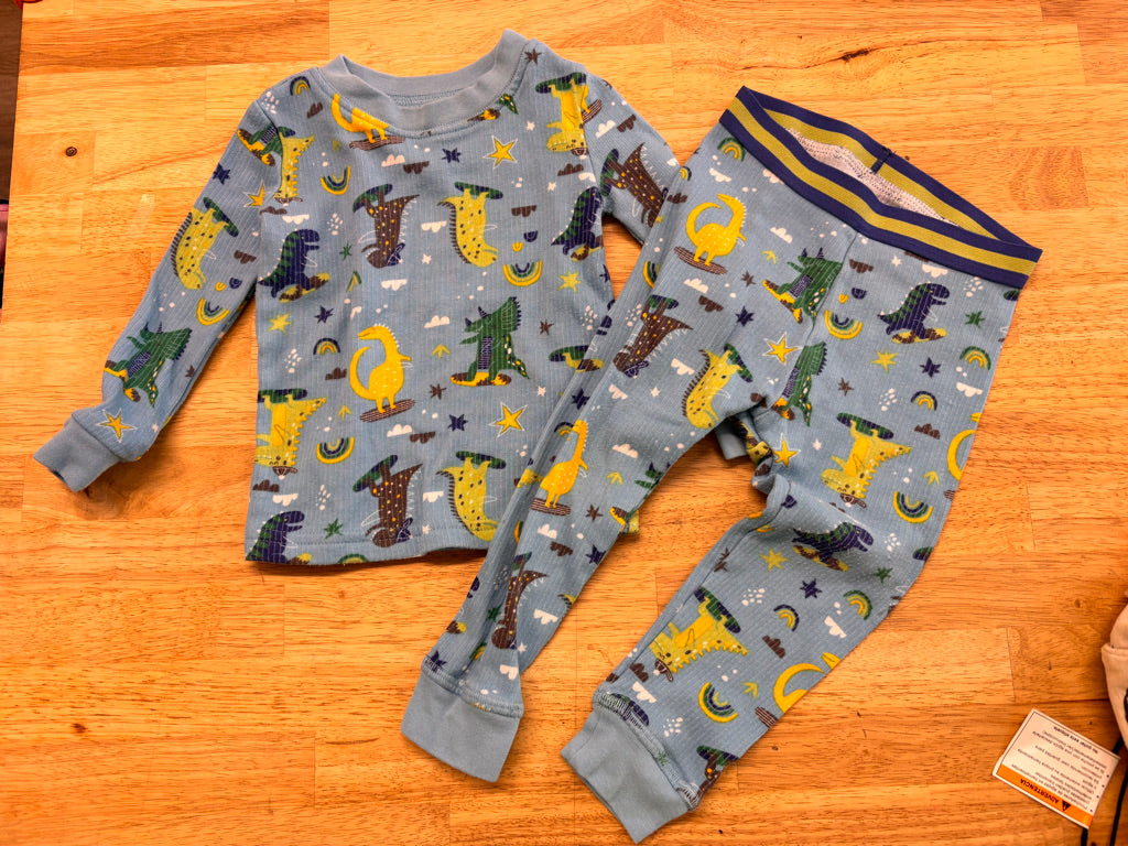 Little Watsons Dino PJ Set – 2T