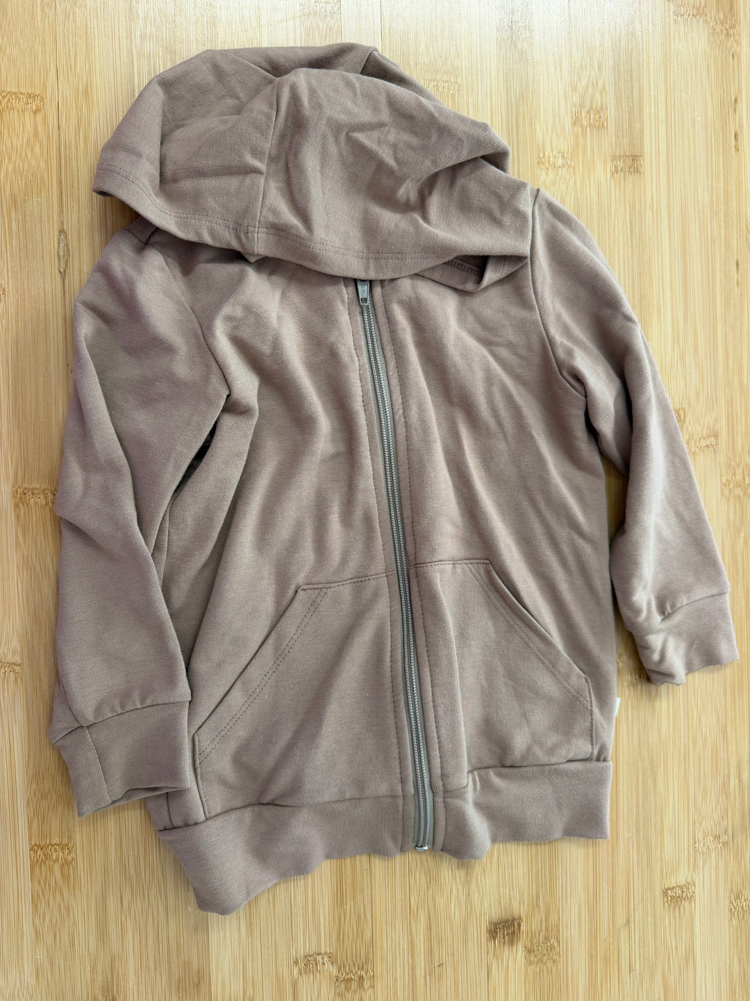 Jax & Lennon Lightweight Zip-Up Sweater – 18–24M | Brown