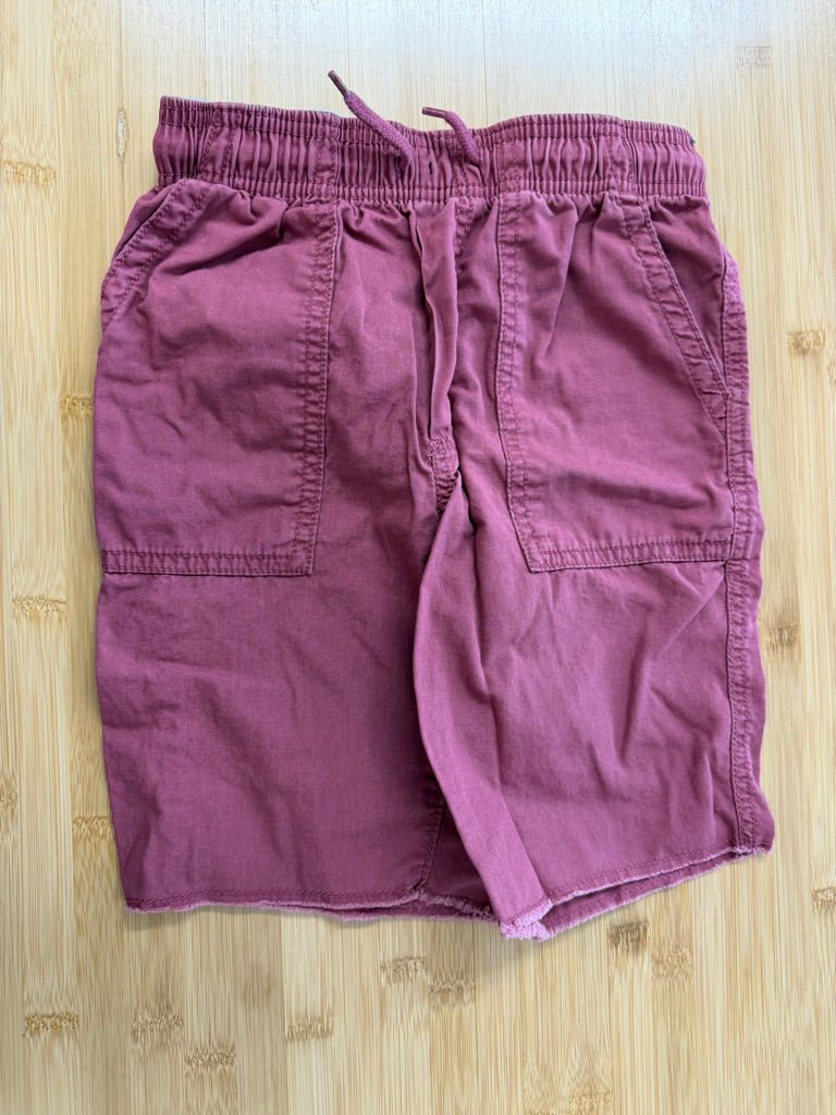 OshKosh Cargo Shorts – 8 | Red Raw Edge - Nest and Sprout-Consignment