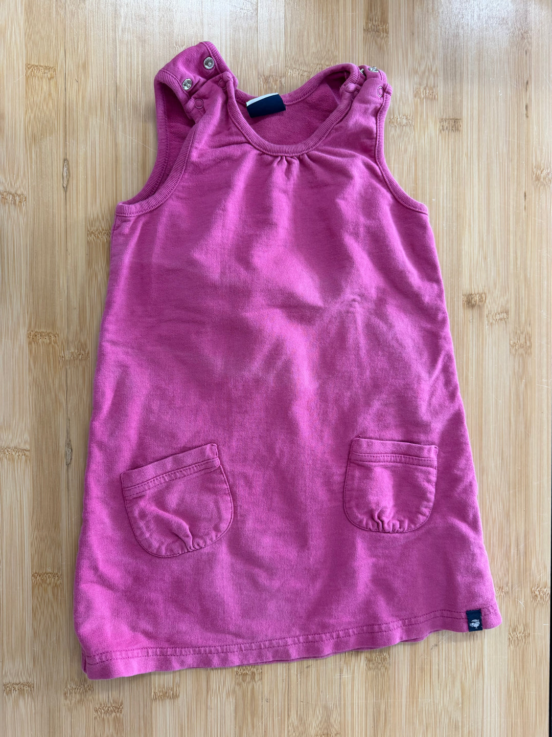 Jako-o Jumper – 92/98 | Fuchsia | Shoulder Snaps | 100% Cotton