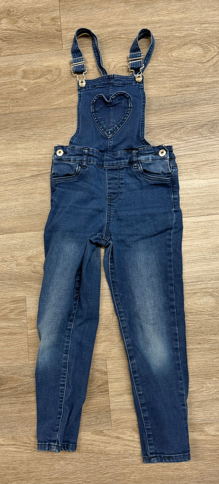 George Denim Overalls – 7 | Medium Dark Wash