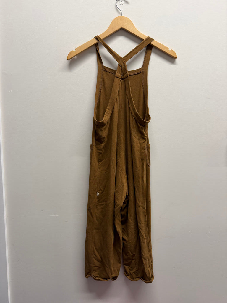 Jax & Lennon Dungaree Romper – Youth L | Dark Medium Brown