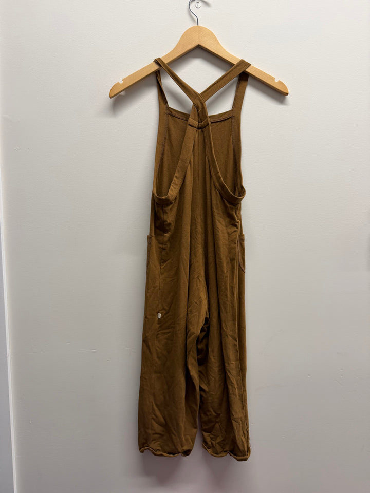 Jax & Lennon Dungaree Romper – Youth L | Dark Medium Brown