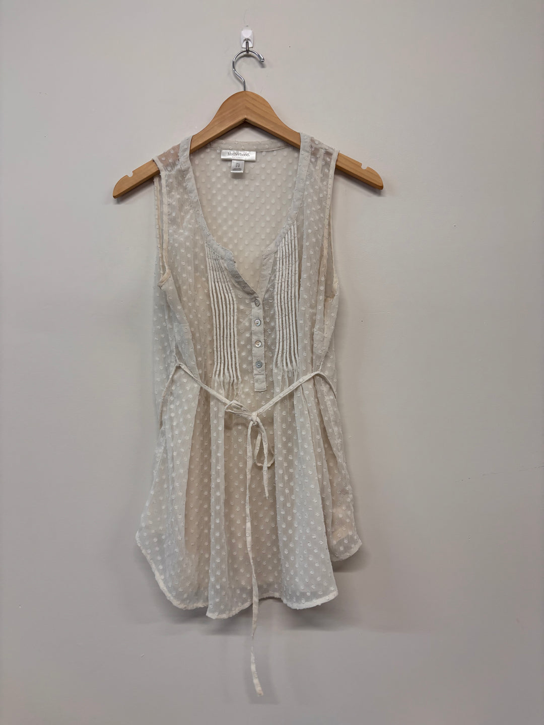 Motherhood Maternity Layered Tank – Size L Cream