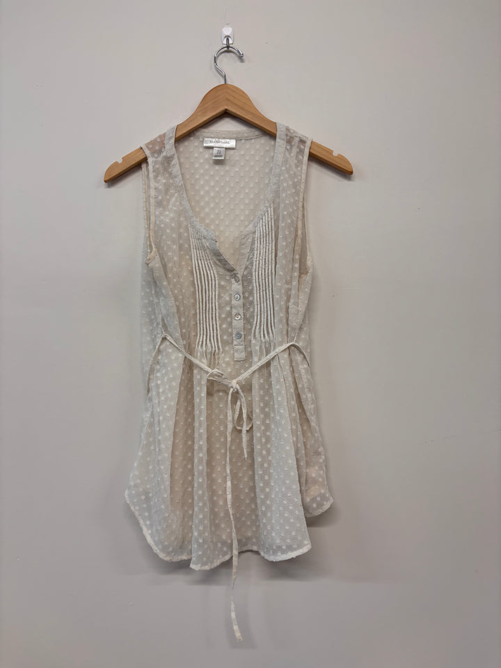 Motherhood Maternity Layered Tank – Size L Cream