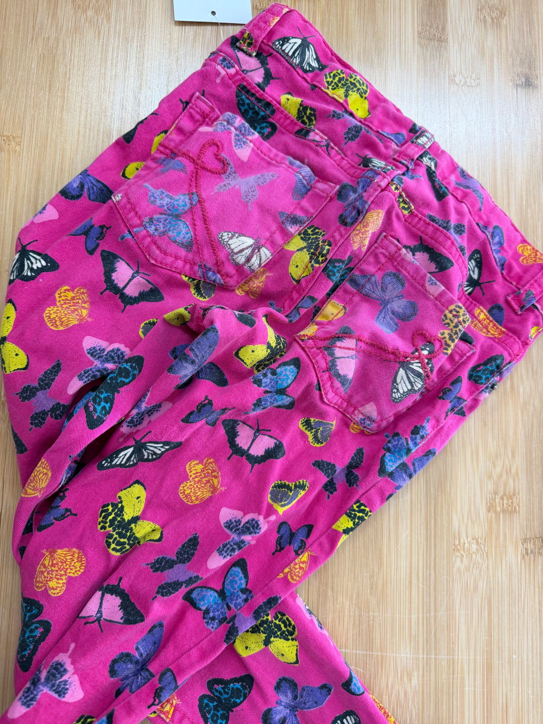 The Children's Place Jegging – 6/7 | Butterfly | Hot Pink