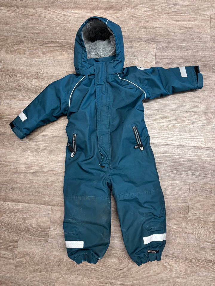 Villervalla 96cm (2T) Snowsuit Teal