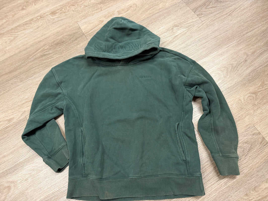 Roots Kids Hoodie – 13-14 | Forest Green
