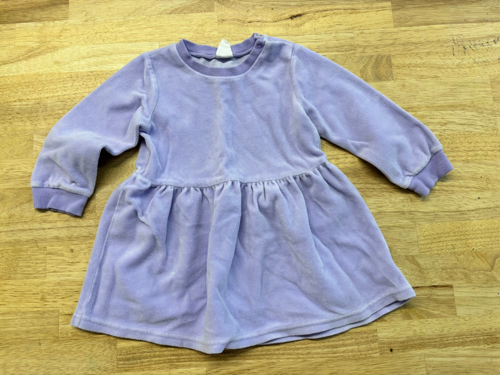 H&M Terry Sweater Dress – 12-18M