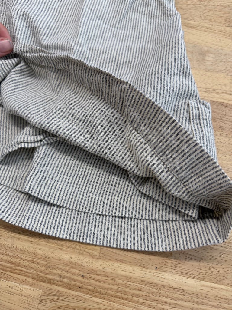 Pehr Two - Layer Dress – 18–24M | Striped Cotton with Side Pockets - Nest and Sprout - Consignment